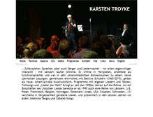 Tablet Screenshot of karsten-troyke.de